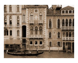 Gondola Crossing Grand Canal