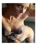 Close-up Look at Painted on Lingerie