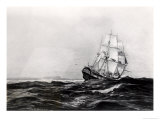 The Endeavour at Sea  1900