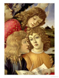 The Madonna of the Magnificat  Detail of Three Boys  1482