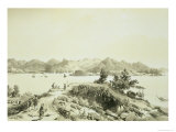 The Bay and Island of Hong Kong Plate 4 from "Sketches of China"