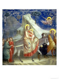 The Flight into Egypt  circa 1305