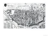 Map of Antwerp
