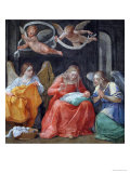 The Virgin Sewing  from the "Cappella Dell'Annunciata" 1610