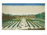 View and Perspective of the Palais Royal from the Garden Side