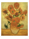 Vase of Fifteen Sunflowers  c1889