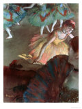 Ballerina and Lady with a Fan  1885