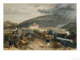 A Hot Day in the Batteries  Plate from "The Seat of War in the East"
