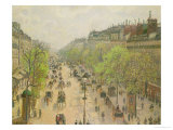 Boulevard Montmartre  Morning  Grey Day  1897