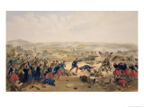 Battle of the Tchernaya  August 16th 1855  Plate from "The Seat of War in the East"