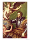 Emperor Charles V Receiving the World  circa 1529
