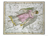 Virgo  from "A Celestial Atlas " Published in 1822