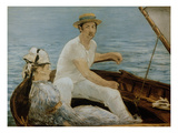 Boating  1874 (Oil on Canvas)