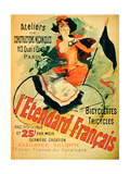 "The French Standard " Poster Advertising the Atelier De Constructions Mecaniques