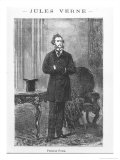 Portrait of Phileas Fogg  Illustration from "Around the World in Eighty Days"