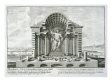 Statue of Olympian Zeus  Made by Phidias in Gold and Ivory
