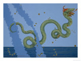 Constellation of Serpens Caput and Serpens Cauda  from 