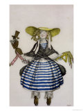 Costume for the Puppet Girl  from La Boutique Fantastique  1917