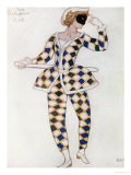 Costume Design for Harlequin  from Sleeping Beauty  1921