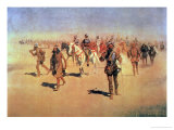 Francisco Vasquez De Coronado Making His Way Across New Mexico  from "The Great American Explorers"