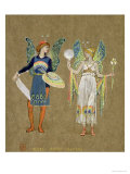 Elves and Fairy Painters  from "The Snowman" 1899