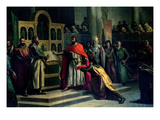 The Oath of Santa Gadea  El Cid Campeador (C1043-99) Extracts Oath from Alfonso VI (C1040-1109)