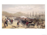 The Railway at Balaklava  Plate from "The Seat of War in the East " 1856