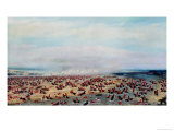 Battle of "Tuyuti " from the Paintings Depicting the Triple Alliance War  1866