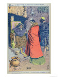 Witchcraft in the 16th Century  a Witch Selling Some Philtres  from "Histoire De France"