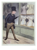 Caricature on the Sizes of Corsets