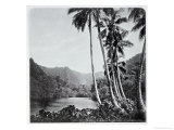 Hitiaa Lake  from "Tahiti " Published in London  1882