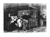 The Last Moments of Victor Hugo (1802-85) 22nd May 1885  from 'L'Illustration'  May 1885
