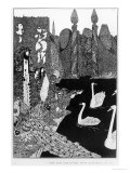 The New One is the Most Beautiful of All  Illustration for "The Ugly Duckling"