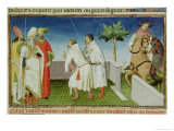 Nicolo  Marco and Matteo Polo Taking Leave of the Great Khan