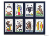 Selection of Astrological Tarot Cards