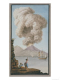 Eruption of Vesuvius  Monday 9th August 1779