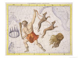 Constellation of Bootes  Plate 20 from "Atlas Coelestis " by John Flamsteed  Published in 1729