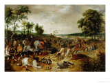 The Battle Between Officers Breaute and Gerard Abrahamsz Called Lekkerbeetje at Vught