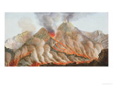 Crater of Mount Vesuvius from an Original Drawing Executed at the Scene in 1756