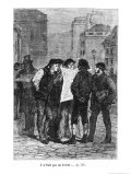 There was Not a Reader  Illustration from "Around the World in Eighty Days"