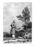 Jean-Jacques Rousseau Gathering Herbs at Ermenonville June 1778