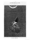 Leaving for the Moon  Illustration from "Around the Moon"