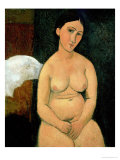 Seated Nude  circa 1917