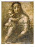 Virgin and Child  Preparatory Cartoon for the "Mackintosh Madonna"