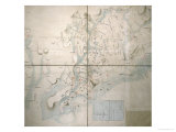 Map for the Battle of Austerlitz  December 2nd  1805