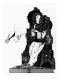 The Emperor and the Nightingale  Illustration for "The Nightingale"