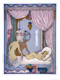 Bedroom Scene from "Les Liaisons Dangereuses" by Pierre Choderlos De Laclos Published 1920s