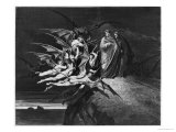 Illustration from "The Divine Comedy" by Dante Alighieri Paris  Published 1885