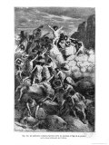 First Fights of the Stone Age  Illustration from 
