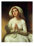 Lady Hamilton Praying